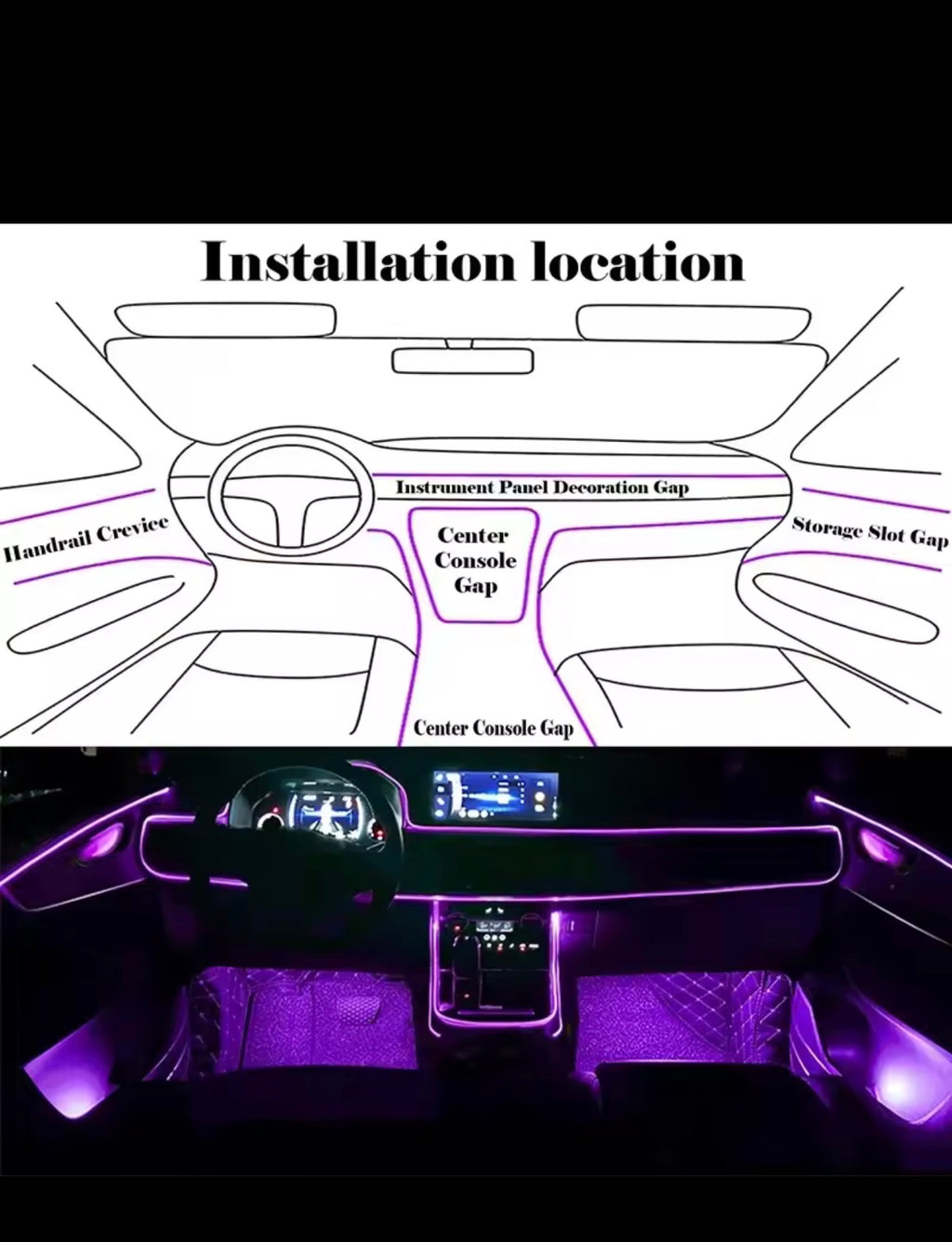 Novixa RGB Interior Lights