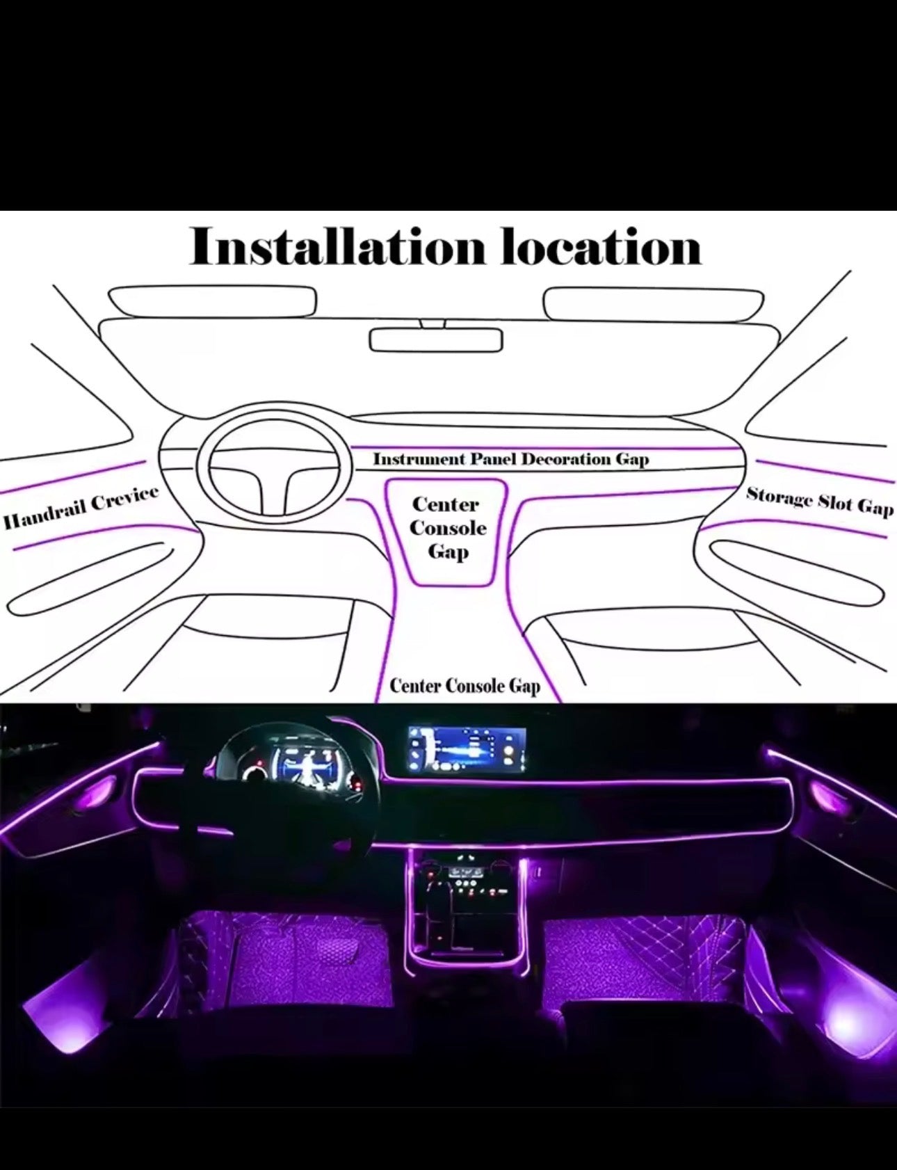 Novixa RGB Interior Lights