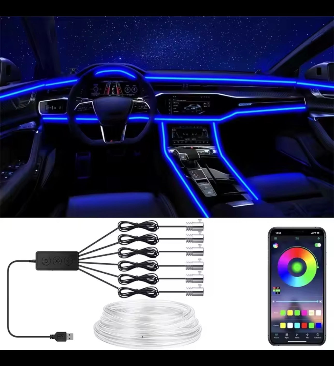 Novixa RGB Interior Lights